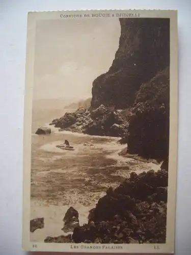 Alte AK Nordafrika Maghreb Algerien Bougie a Djidjelli [B597]