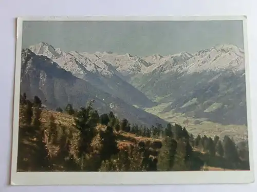 Alte AK Blick vom Patscherkofel auf die Stubaier Gletscher  [aU168]