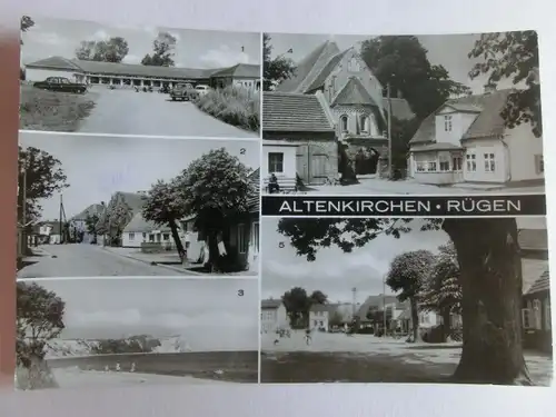 Alte AK Altenkirchen Rügen Mehrbildkarte [aU196]