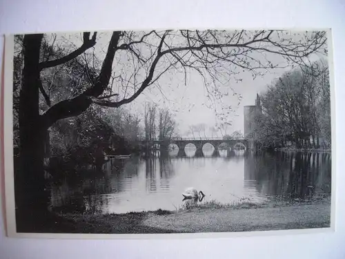 Alte AK Bruges Brügge Le Lac d’Amour Minnewater [B614]