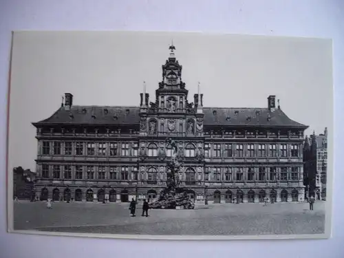 Alte AK Anvers Antwerpen Stadhuis [B625]