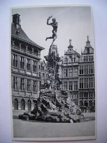 Alte AK Anvers Antwerpen Groote Marktplaats [B628]