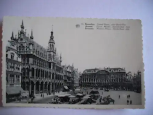 Alte AK Bruxelles Brüssel Grote Markt [B644]