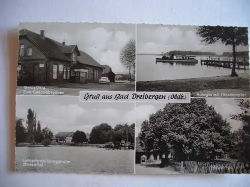 Alte AK Bad Dreibergen Oldenburg Mehrbildkarte [W207]