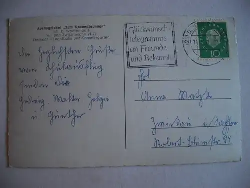 Alte AK Bad Dreibergen Oldenburg Mehrbildkarte [W207]