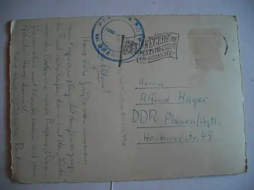 Alte AK Bregenz Pfänderbahn Bodensee [W215]