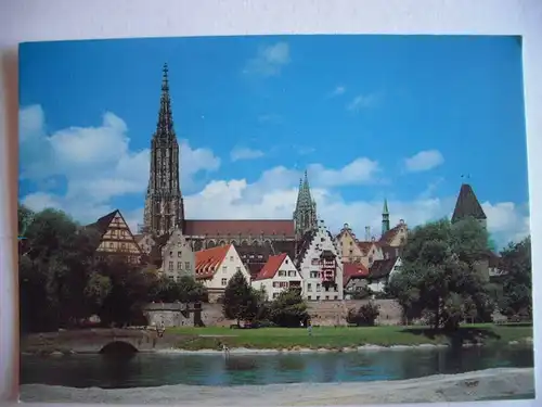 Alte AK Ulm Blick zum Münster  [W415]
