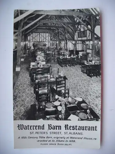 Alte AK St. Albans Waterend Barn Restaurant [B934]