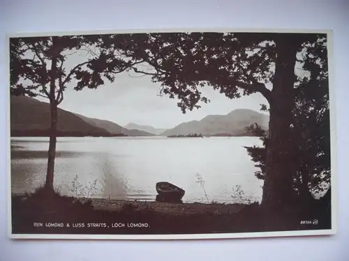 Alte AK Ben Lomond & Luss Straits Loch Lomond [B937]