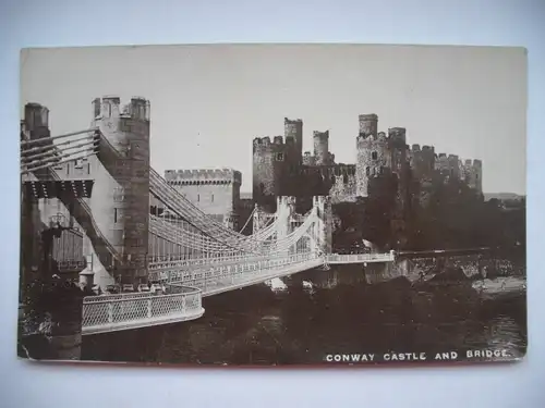 Alte AK Conway Castle and Bridge [B952]