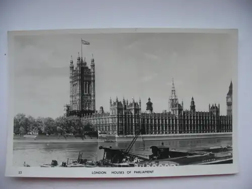 Alte AK London Houses of Parliament [B955]