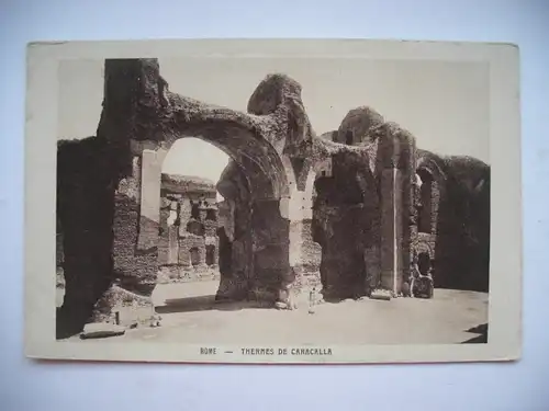 Alte AK Rom Roma Thermes de Caracalla [B962]