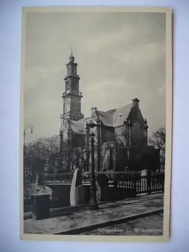 Alte AK Amsterdam Westertoren [B975]