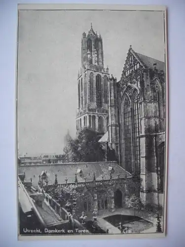 Alte AK Utrecht Domkerk en Toren [B978]