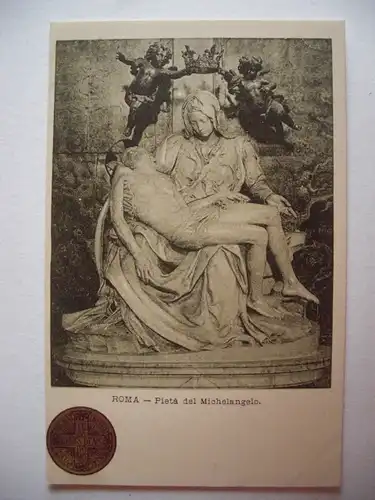 Alte AK Rom Roma Pieta del Michelangelo [B722]