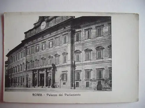 Alte AK Rom Roma Palazzo dei Parlamento [B725]