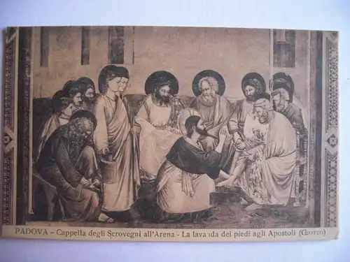 Alte AK Padua Padova Cappella degli Scrovegni all’Arena… [B735]