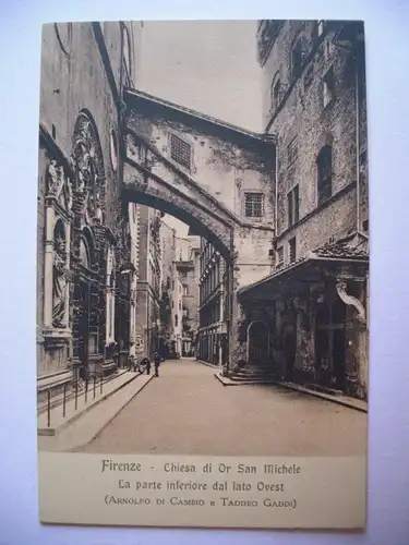 Alte AK Firenze Chiesa di Or San Michele [B749]