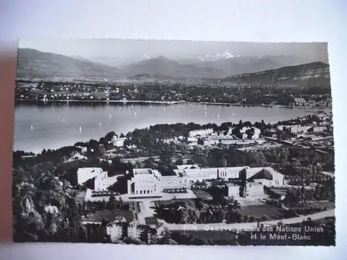 Alte AK Genf Geneve Palais des Nations Unies [B791]