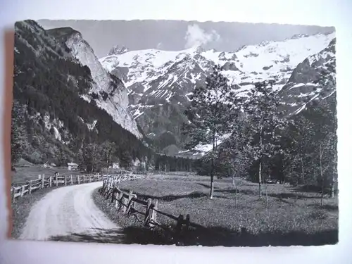 Alte AK Am Weg nach Wasserfall und Herrenrüti [B793]