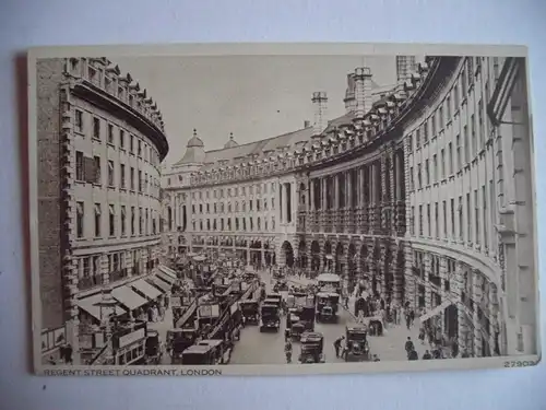 Alte AK London Regent Street Quadrant [B901]