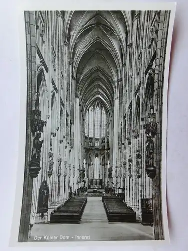 Alte AK Köln Dom Inneres [aP522]