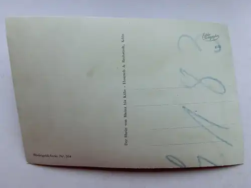 Alte AK Bingen Ruine Ehrenfels Mäuseturm [aP545]