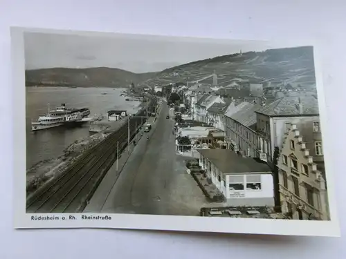 Alte AK Rüdesheim Rheinstraße [aP724]