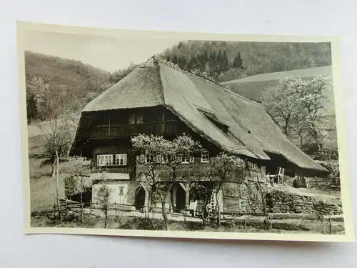 Alte AK Schwarzwaldhaus Schwarzwald Unbekannter Ort [aP748]