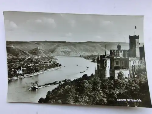 Alte AK Burg Stolzenfels Rhein [aP762]