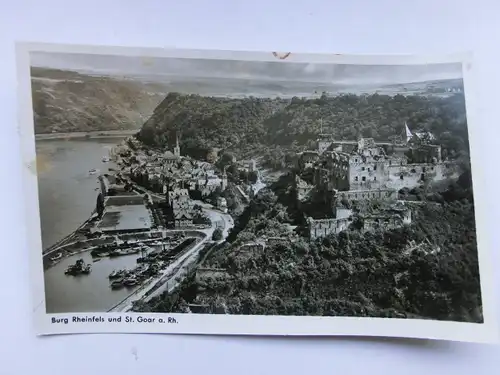 Alte AK Burg Rheinfels St. Goar [aP765]