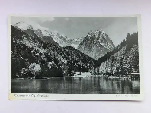 Alte AK Riessersee Zugspitzgruppe [aP771]