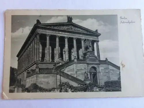 Alte AK Berlin Nationalgalerie 1936 [aV9]