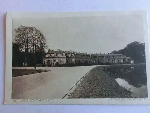 Alte AK Schloß Benrath am Rhein Westlicher Seitenflügel [aV14]