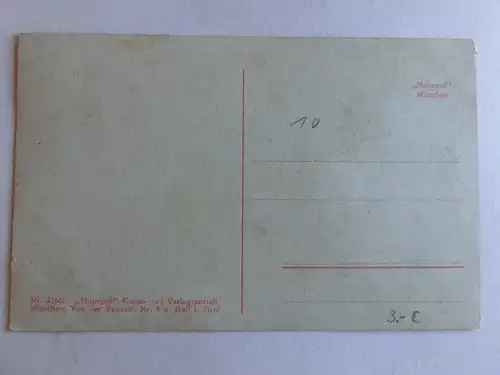 Alte AK Oberstdorf Waldhotel Christles See Allgäu [aV104]