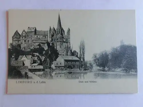 Alte AK Limburg Lahn Dom und Schloß um 1920 [aV111]