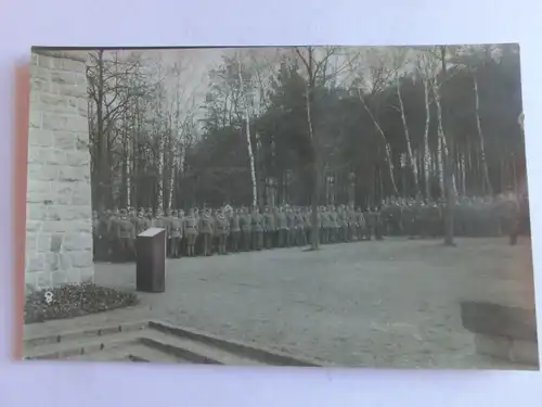 Alte AK Fotokarte Soldaten Truppe 1. Weltkrieg [aV148]