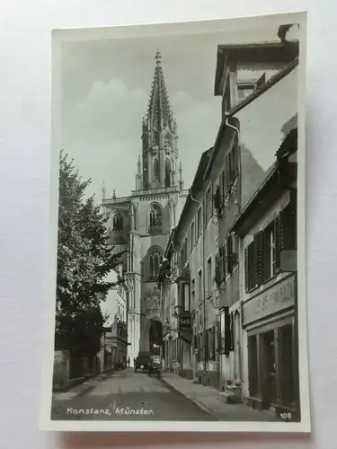 Alte AK Konstanz Münster [aV151]