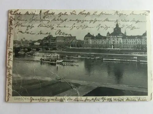 Alte AK Dresden (knitterig) [aV176]