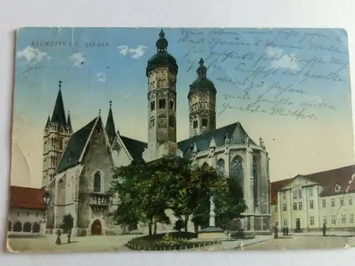 Alte AK Naumburg Saale Der Dom um 1920 [aV184]