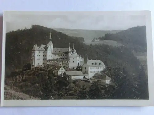 Alte AK Burg Lauenstein Thüringisch-fränkische Grenzwarte [aV189]