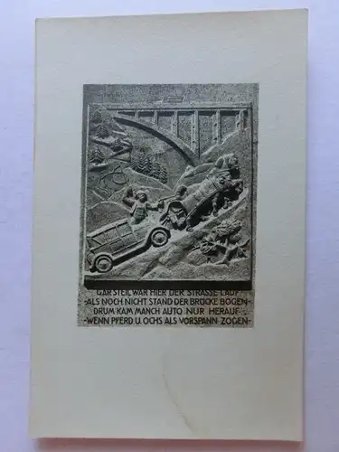 Alte AK Echelsbach Ammer-Hochbrücke [aV229]