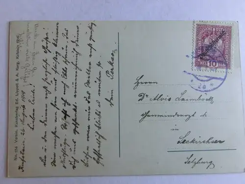 Alte AK Kiefersfelden vom Hechtseeweg 1909 ??? [aV238]