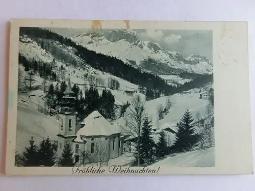 Alte AK Berchtesgaden Maria Gern gegen Untersberg [aV239]