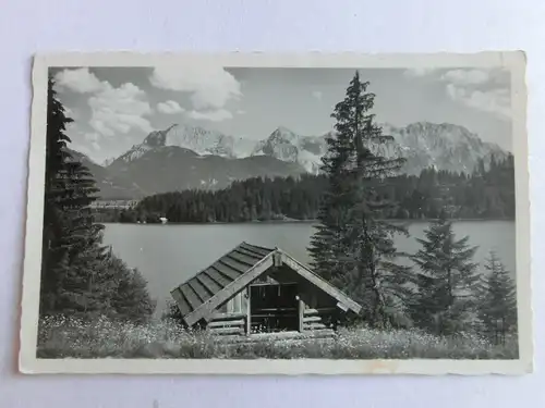 Alte AK Mittenwald Karwendel Barmsee [aV288]