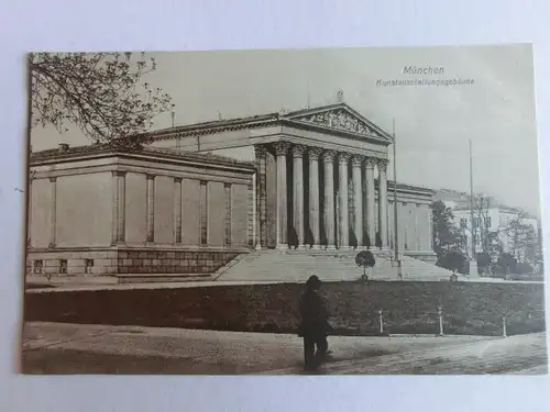 Alte AK München Kunstausstellungsgebäude [aV316]