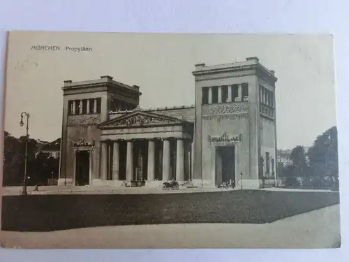 Alte AK München Propyläen [aV328]