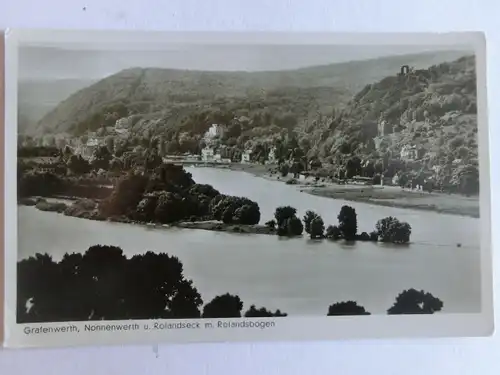 Alte AK Grafenwerth Nonnenwerth Rolandseck… [aV363]