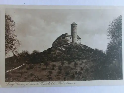 Alte AK Werleshausen Burg Ludwigstein Werratal [aV374]