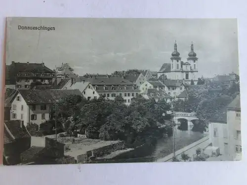 Alte AK Donaueschingen um 1910 [aV384]